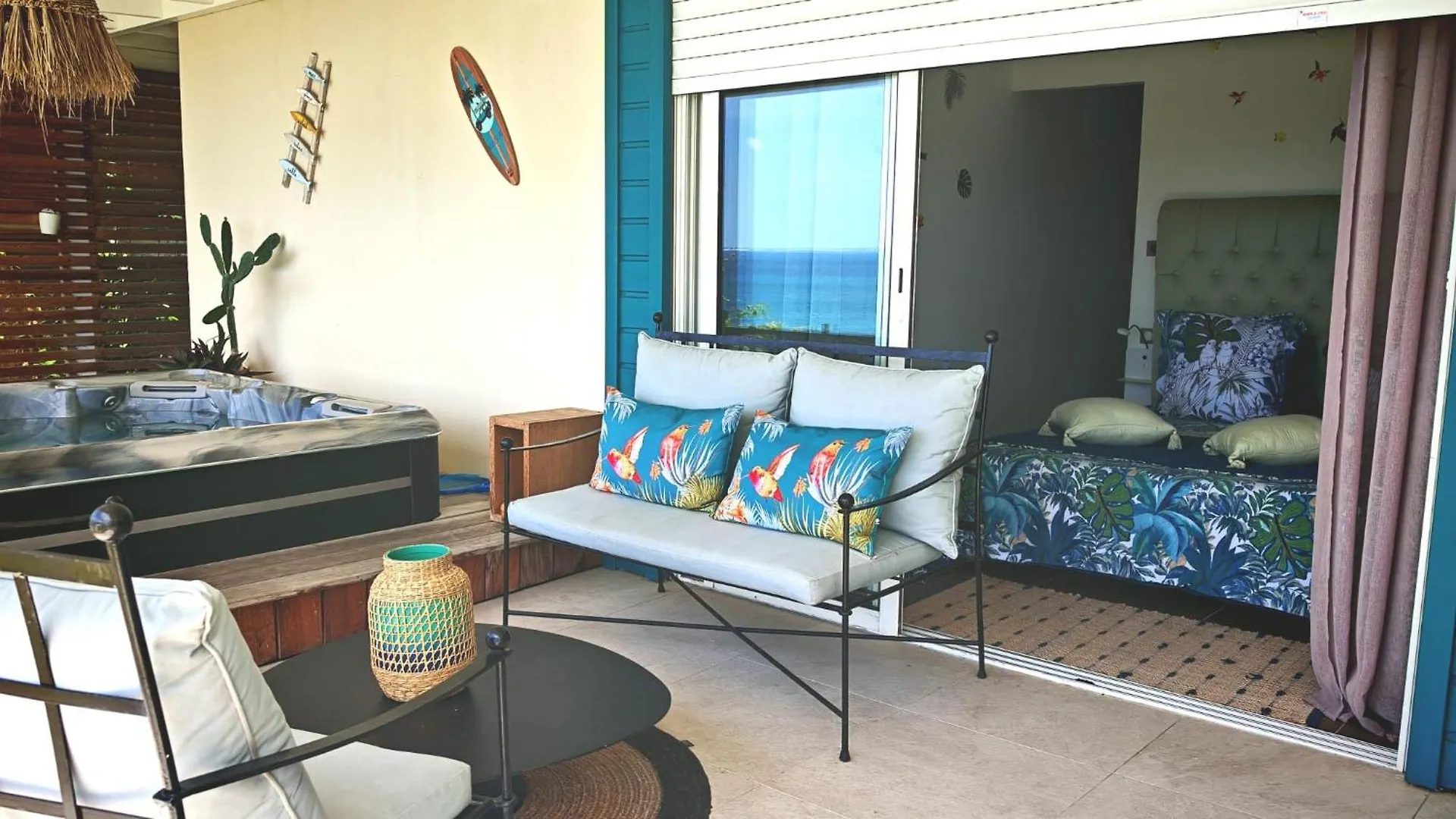 Oasis D'Happy Bay With Spa, Frontbeach, Amazing Sunset On Anguilla La Savane Sint Maarten